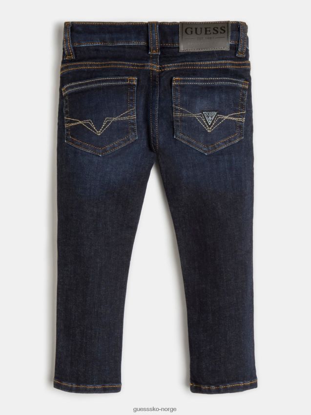 Guess blå mørk skinny fit jeans blå unisex F0LJ801724