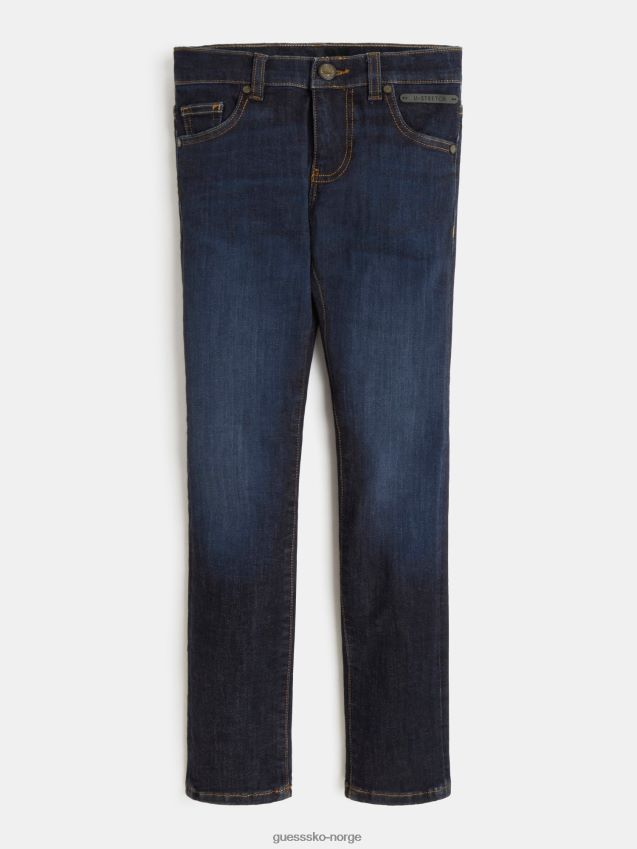 Guess blå skinny fit jeans blå unisex F0LJ801893