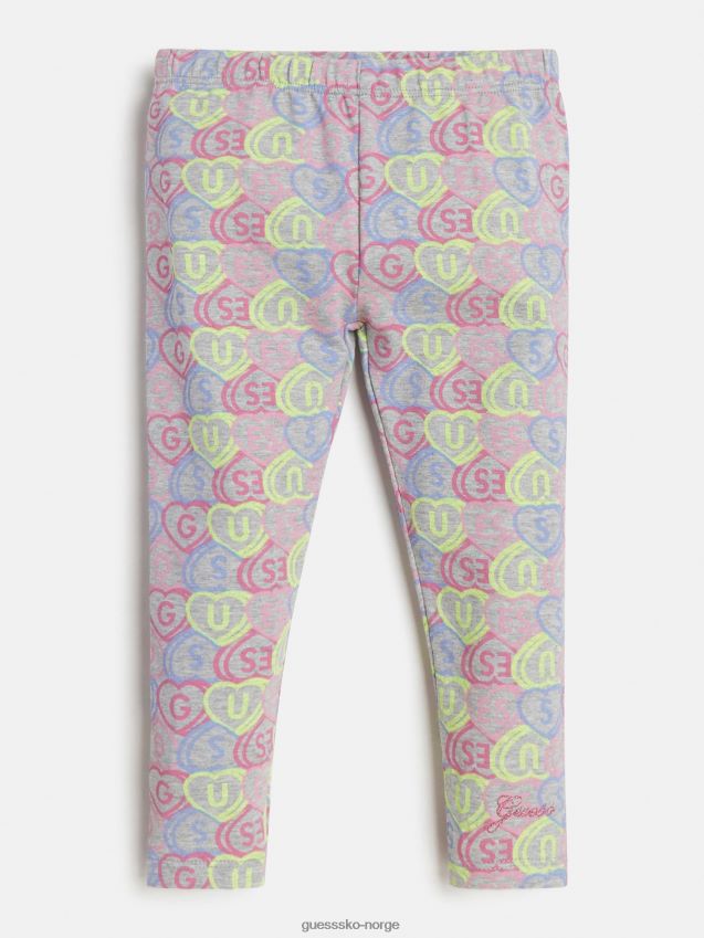 Guess all over print leggings flerfarget mønster flerfarget mønster unisex F0LJ802093