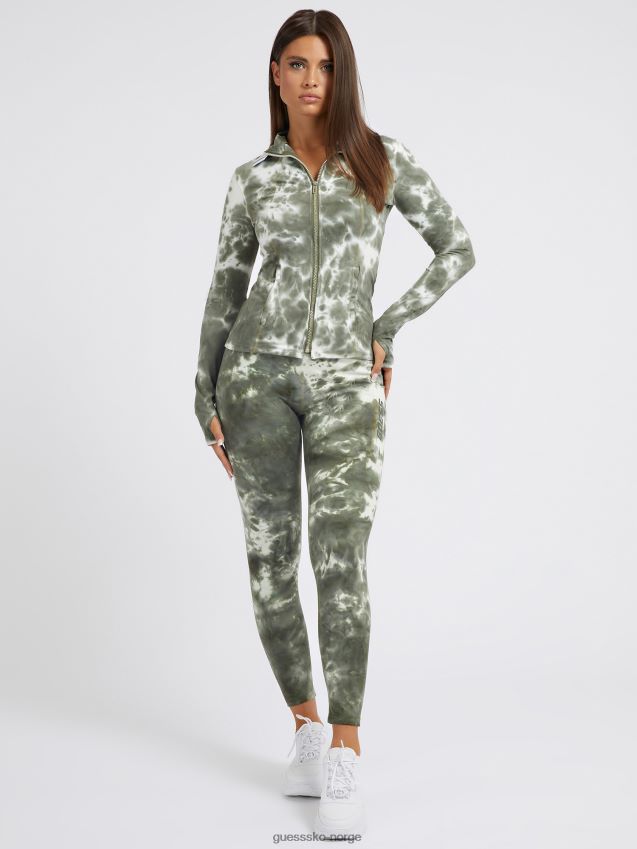 Guess grønne tie-dye leggings grønn unisex F0LJ803747