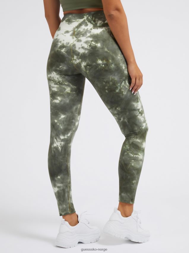 Guess grønne tie-dye leggings grønn unisex F0LJ803747