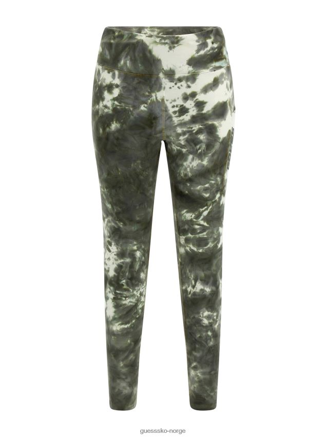 Guess grønne tie-dye leggings grønn unisex F0LJ803747