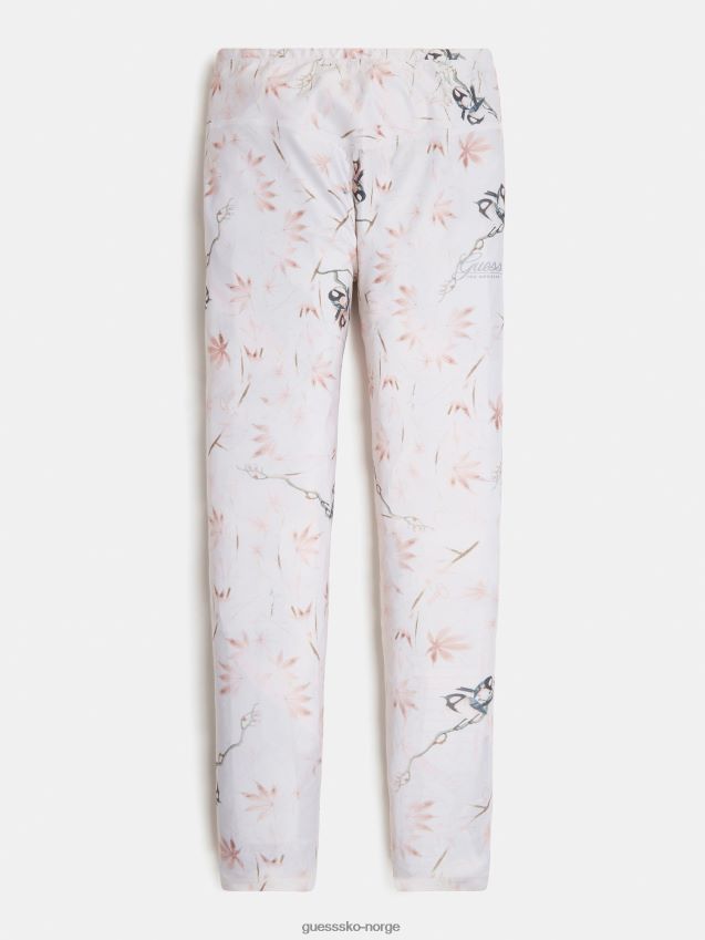 Guess legging med krem ​​over hele printet krem unisex F0LJ802181