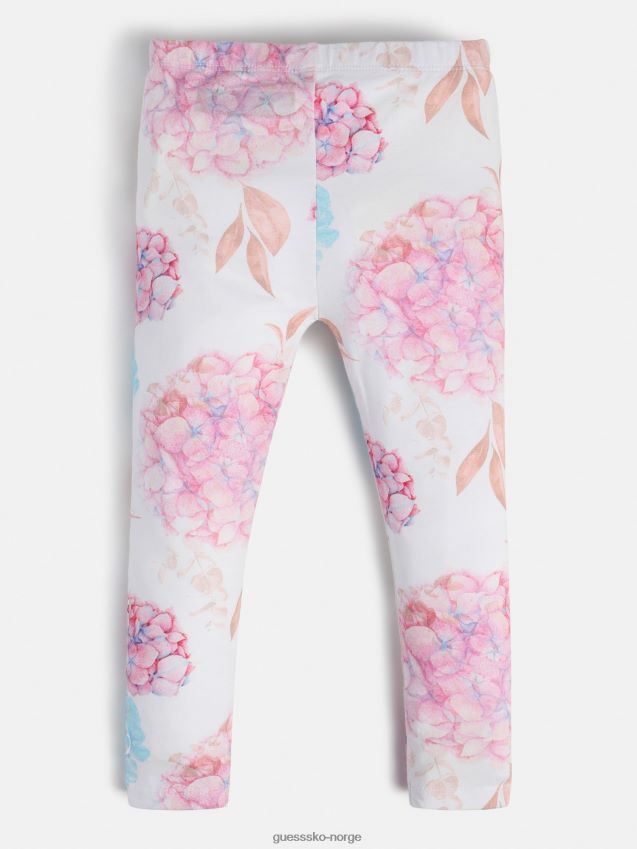 Guess leggings med multirosa all over print multi rosa unisex F0LJ802290