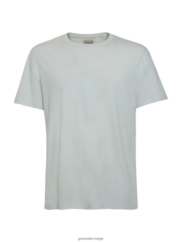 Guess ton-i-ton logo t-skjorte blå blå unisex F0LJ80584
