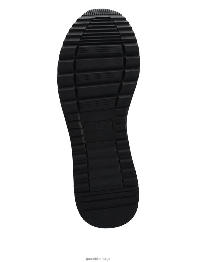 Guess aley logo joggesko svart 001 svart 001 unisex F0LJ8011019