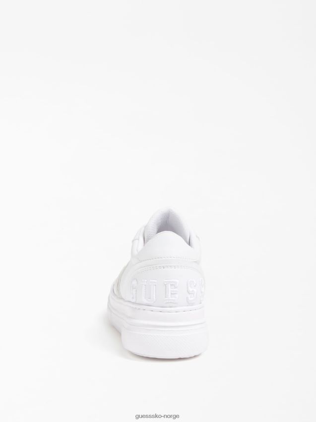 Guess alf joggesko med logo (27-34) hvit hvit unisex F0LJ802268