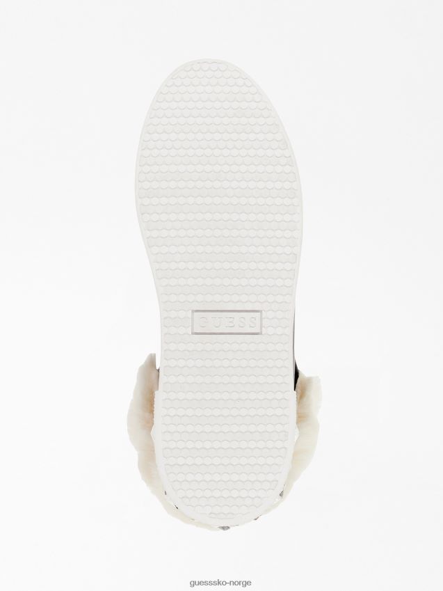 Guess brune eladie joggesko med gummisåle brun unisex F0LJ805504