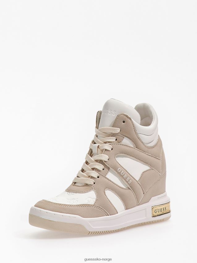 Guess hvite kile lisa joggesko hvit unisex F0LJ802773